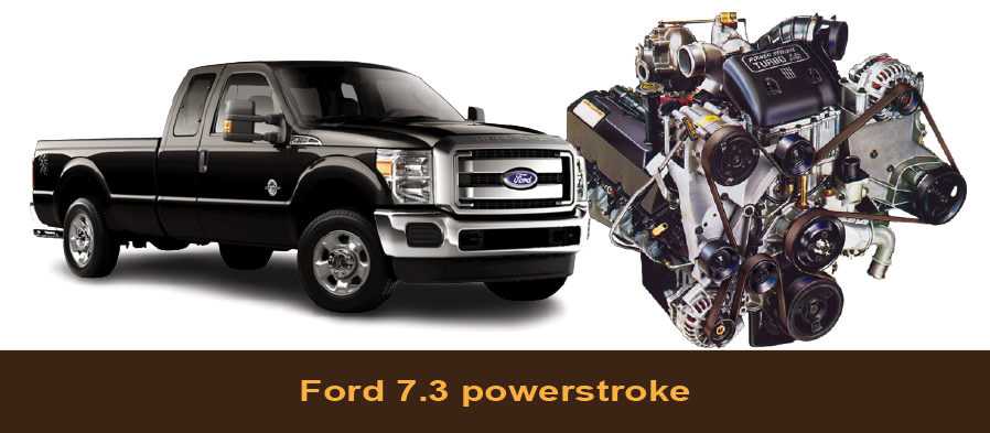 most reliable pickup truck engines -Ford 7.3 powerstroke