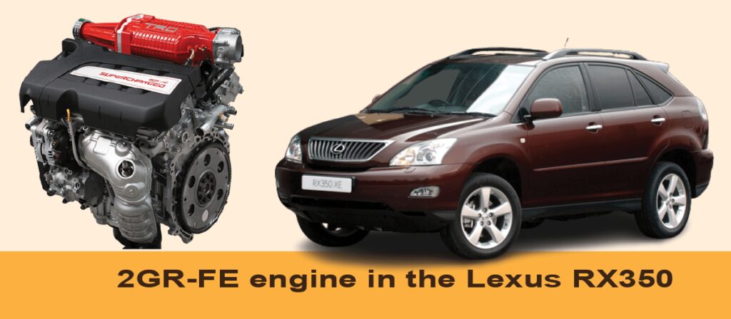 best mid-size SUV engines - 2GR-FE